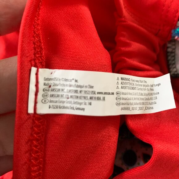 Halloween dress GIRLS PARTY CITY DAY OF THE DEAD SUGAR SKULL  COSTUME SIZE M - Picture 8 of 12